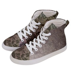 Wordsworth Grey Mix 2 Men s Hi-top Skate Sneakers by DeneWestUK