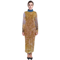 Margery Mix  Turtleneck Maxi Dress