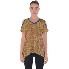 Margery Mix  Cut Out Side Drop Tee