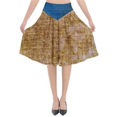 Margery Mix  Flared Midi Skirt