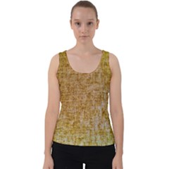 Margery Mix  Velvet Tank Top