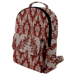 Chorley Weave Brown Flap Pocket Backpack (small)