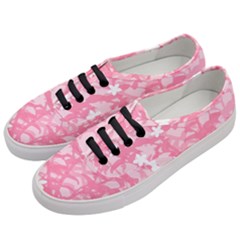 Plant Flowers Bird Spring Women s Classic Low Top Sneakers