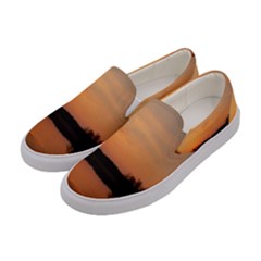 Sunset Nature Women s Canvas Slip Ons