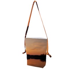 Sunset Nature Folding Shoulder Bag by Sapixe