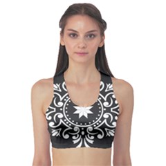 Table Pull Out Computer Graphics Sports Bra by Sapixe