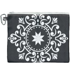 Table Pull Out Computer Graphics Canvas Cosmetic Bag (xxxl)