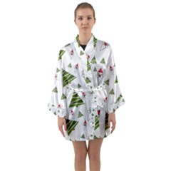 Christmas Long Sleeve Kimono Robe by Sapixe