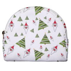 Christmas Horseshoe Style Canvas Pouch by Sapixe