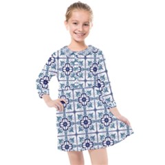 Precious Glamorous Creative Clever Kids  Quarter Sleeve Shirt Dress