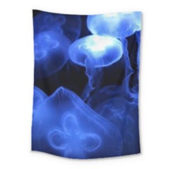 Jellyfish Sea Diving Sea Animal Medium Tapestry by Sapixe