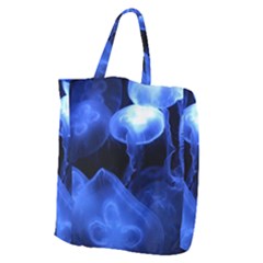Jellyfish Sea Diving Sea Animal Giant Grocery Tote