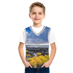 Iceland Nature Mountains Landscape Kids  Sportswear by Sapixe