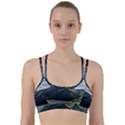 Panoramic Nature Mountain Water Line Them Up Sports Bra View1