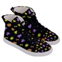 Halloween Pattern 2 Women s Hi-Top Skate Sneakers View3