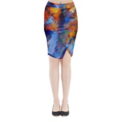 Z349 05 Midi Wrap Pencil Skirt by HoundB