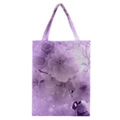 Wonderful Flowers In Soft Violet Colors Classic Tote Bag