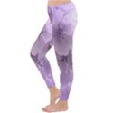 Wonderful Flowers In Soft Violet Colors Classic Winter Leggings View2