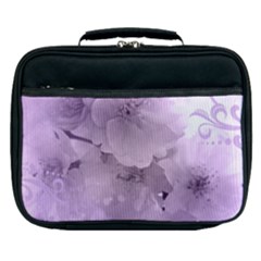 Wonderful Flowers In Soft Violet Colors Lunch Bag