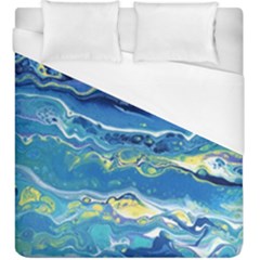 Sunlit Waters Duvet Cover (king Size) by lwdstudio