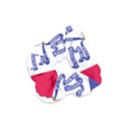 Flag Map of Iowa Velvet Scrunchie View1