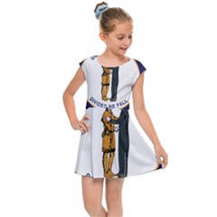 Great Seal Of Kentucky Kids Cap Sleeve Dress by abbeyz71