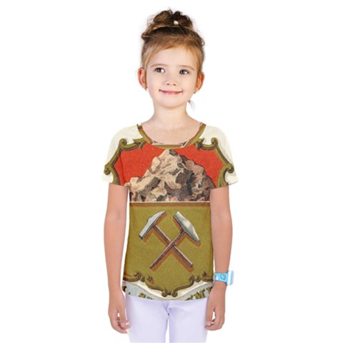 Historical Coat Of Arms Of Colorado Kids  One Piece Tee by abbeyz71