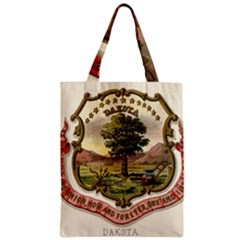 Historical Coat of Arms of Dakota Territory Zipper Classic Tote Bag