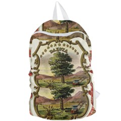 Historical Coat of Arms of Dakota Territory Foldable Lightweight Backpack