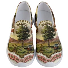 Historical Coat of Arms of Dakota Territory Men s Lightweight Slip Ons