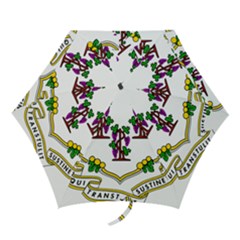 Coat of Arms of Connecticut Mini Folding Umbrellas