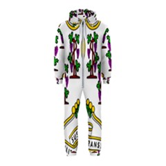 Coat of Arms of Connecticut Hooded Jumpsuit (Kids)