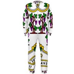 Coat of Arms of Connecticut OnePiece Jumpsuit (Men) 