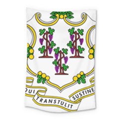 Coat of Arms of Connecticut Small Tapestry
