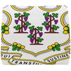 Coat of Arms of Connecticut Seat Cushion