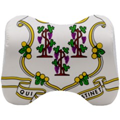 Coat of Arms of Connecticut Head Support Cushion