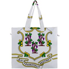 Coat of Arms of Connecticut Canvas Travel Bag