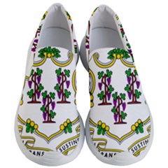 Coat of Arms of Connecticut Women s Lightweight Slip Ons