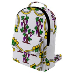 Coat of Arms of Connecticut Flap Pocket Backpack (Small)