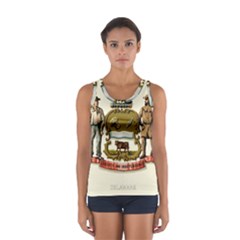 Historical Coat Of Arms Of Delaware Sport Tank Top  by abbeyz71