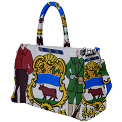 Delaware Coat Of Arms Duffel Travel Bag by abbeyz71