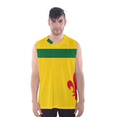 Flag Of The Fransaskois Men s Basketball Tank Top by abbeyz71