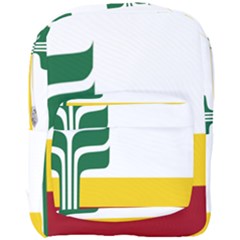 Flag Of Franco-manitobans Full Print Backpack by abbeyz71