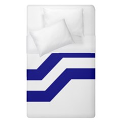 Flag Of The Franco-columbians Duvet Cover (single Size) by abbeyz71