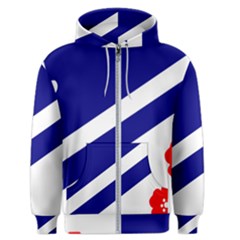 Franco-albertan Flag Men s Zipper Hoodie by abbeyz71