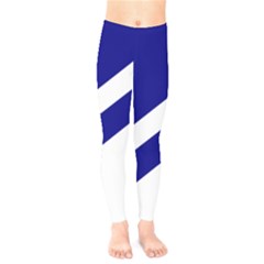 Franco-albertan Flag Kids  Legging by abbeyz71