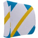 Flag of the Franco-Yukonnais Back Support Cushion View2