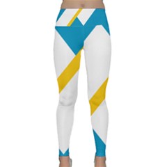 Flag Of The Franco-yukonnais Lightweight Velour Classic Yoga Leggings by abbeyz71