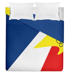 Franco Terreneuviens Flag Duvet Cover Double Side (queen Size) by abbeyz71