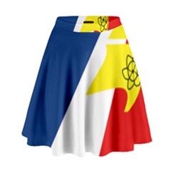 Franco Terreneuviens Flag High Waist Skirt by abbeyz71